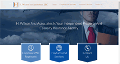 Desktop Screenshot of hwilson-associates.com