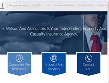 Tablet Screenshot of hwilson-associates.com